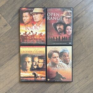 Set of 4 DVDS